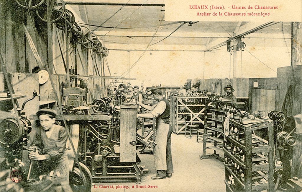 musee de la galoche usine chaussures izeaux